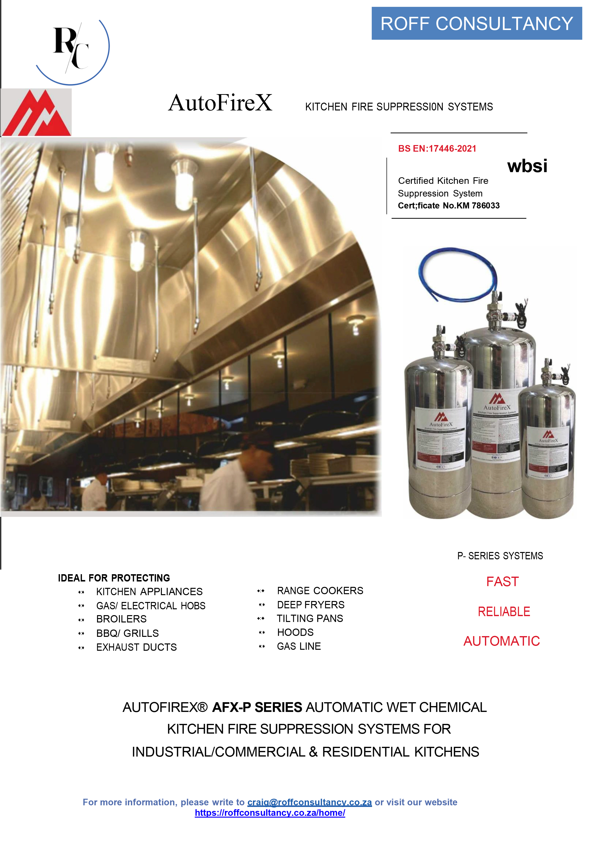 AFX-SS Wet Chemical P 1