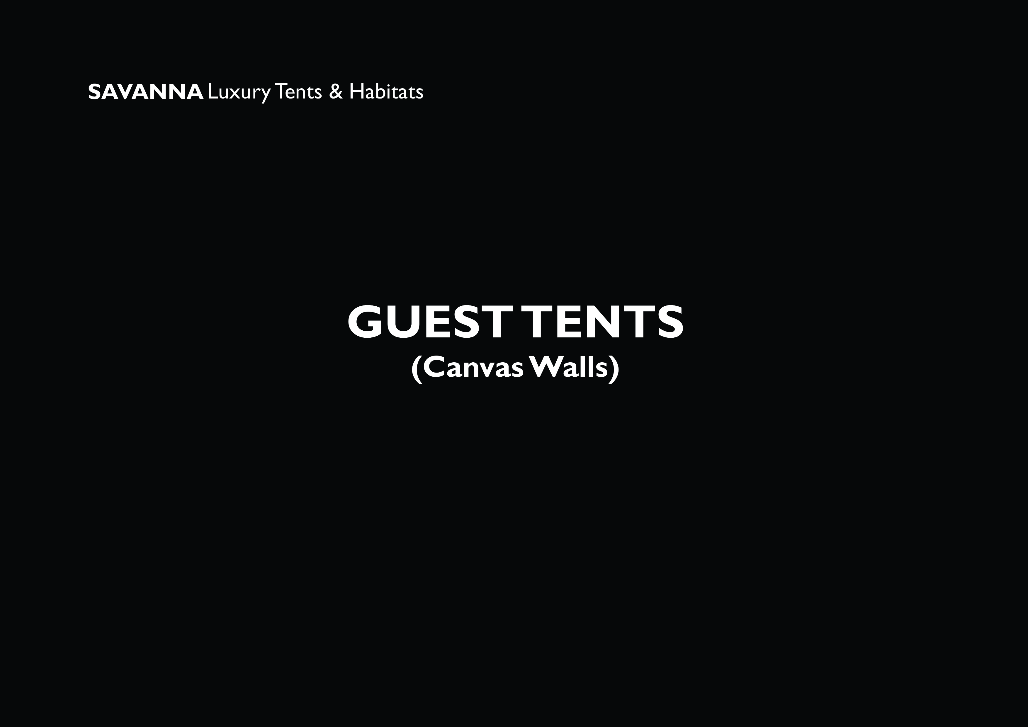 Savanna Luxury Tents & Habitats Catalogue 052023 01.cdr
