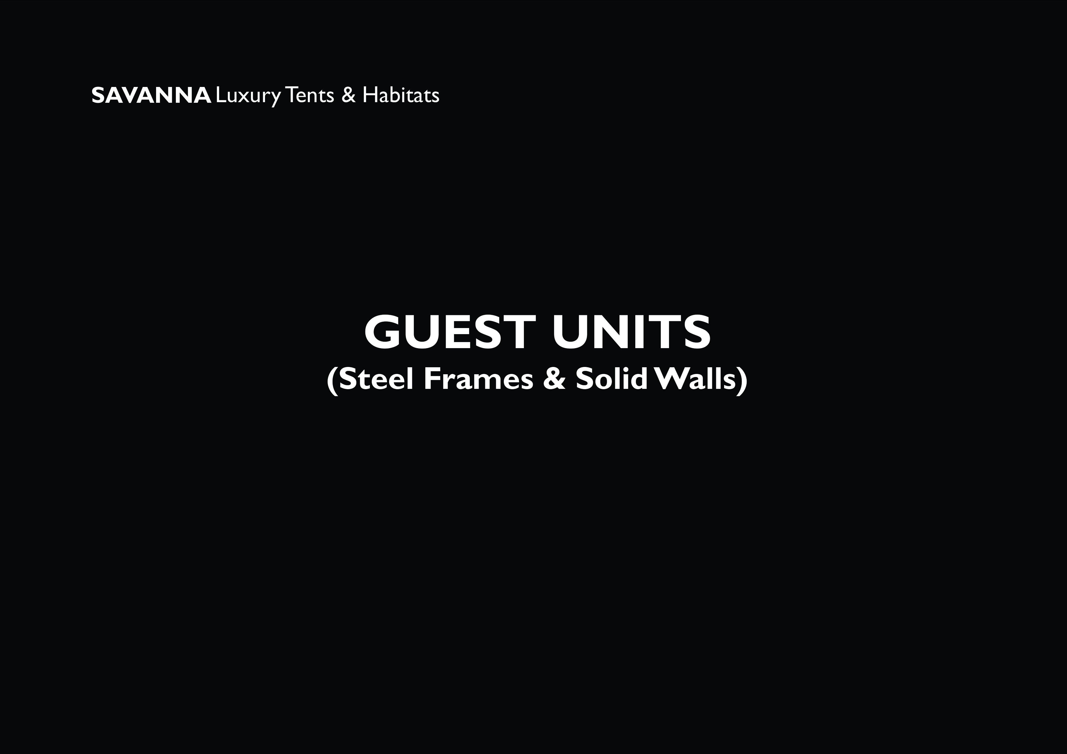 Savanna Luxury Tents & Habitats Catalogue 052023 01.cdr